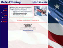 Tablet Screenshot of bete-fleming.com